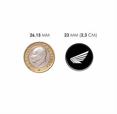 Honda Uyumlu Koruma Takozu 3D Sticker KRHTKZ2952