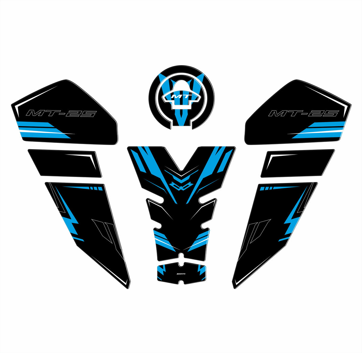 MT 25 Tank Pad Set YAMT25RM