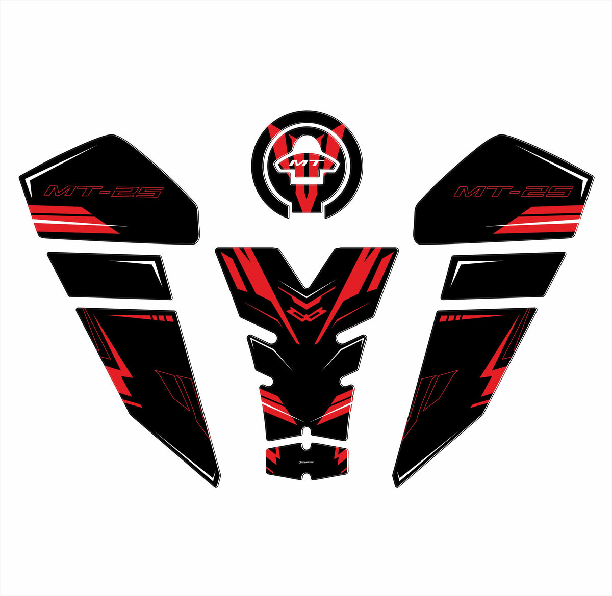 MT 25 Tank Pad Set YAMT25RR