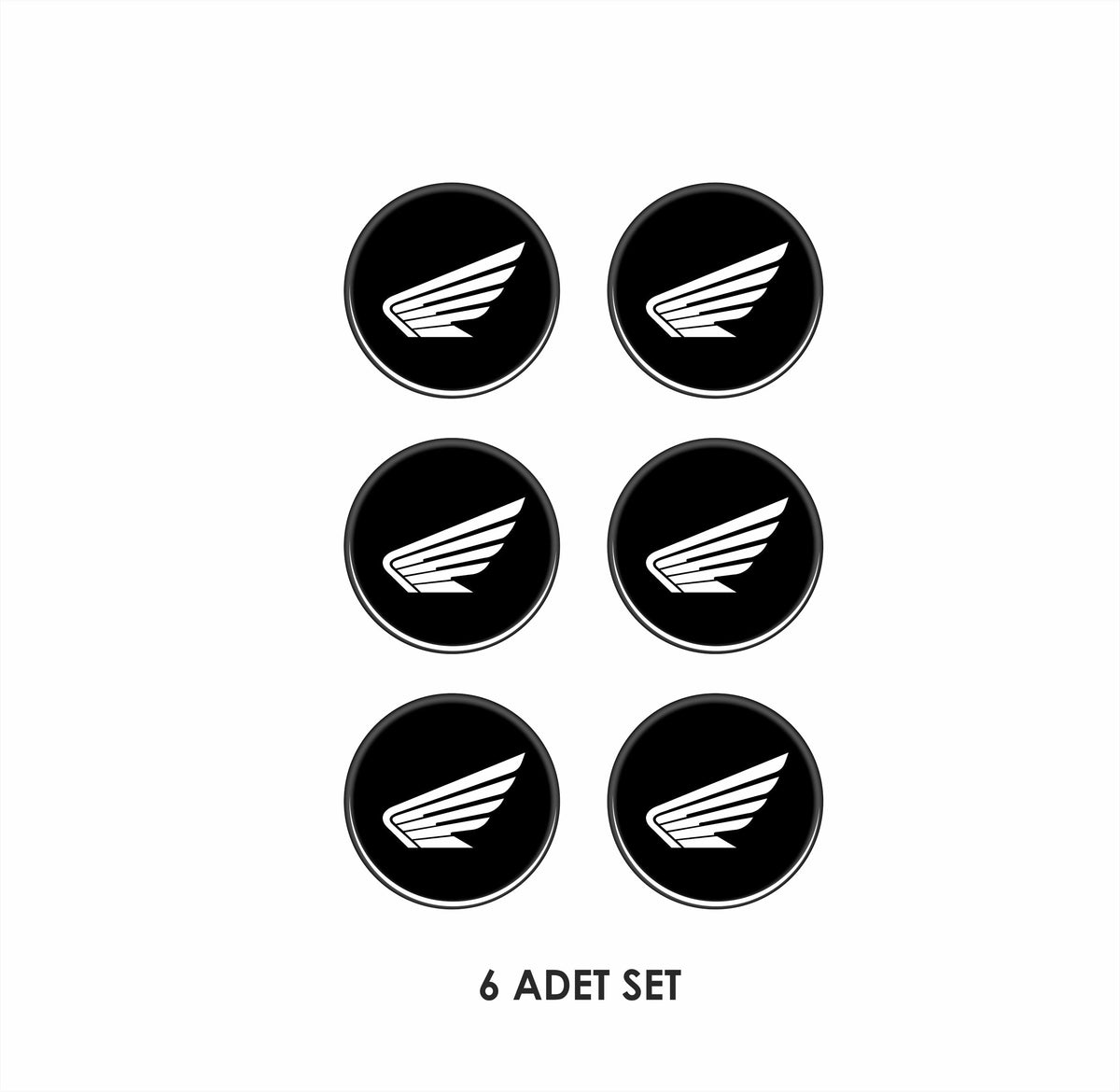 Honda Uyumlu Koruma Takozu 3D Sticker KRHTKZ2952