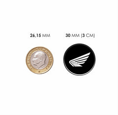 Honda Uyumlu Koruma Takozu 3D Sticker KRTHKZ2953