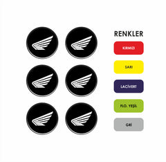 Honda Uyumlu Koruma Takozu 3D Sticker KRHTKZ2952