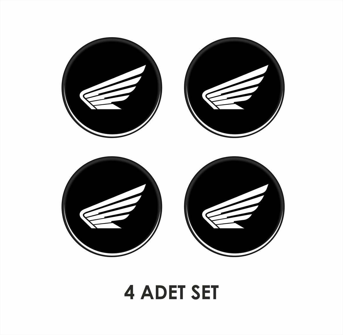 Honda Uyumlu Koruma Takozu 3D Sticker KRTHKZ2954