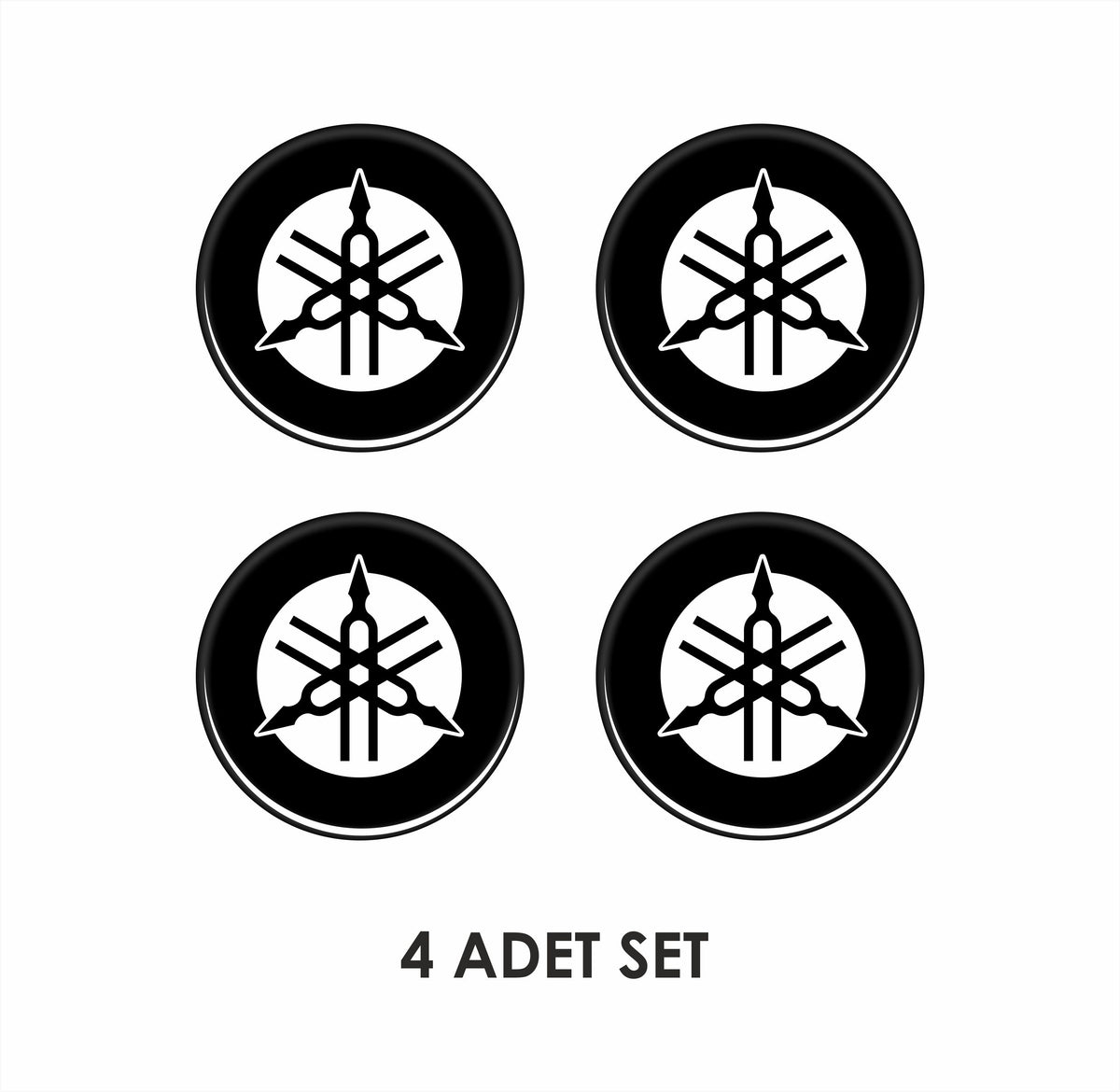 Yamaha Uyumlu Koruma Takozu 3D Sticker KRYTKZ2954