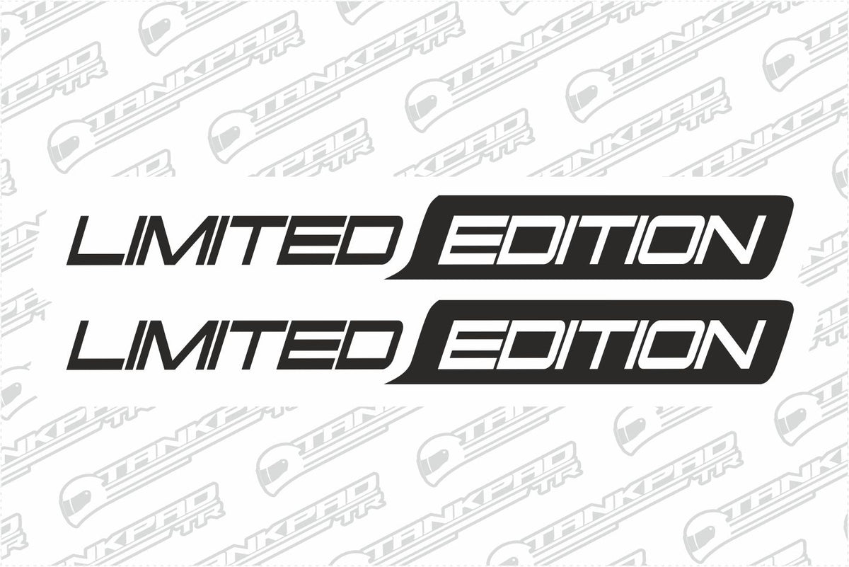 Limited Editon Damla Sticker Siyah