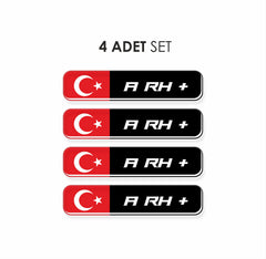 Kan Grubu 3D Sticker Universal