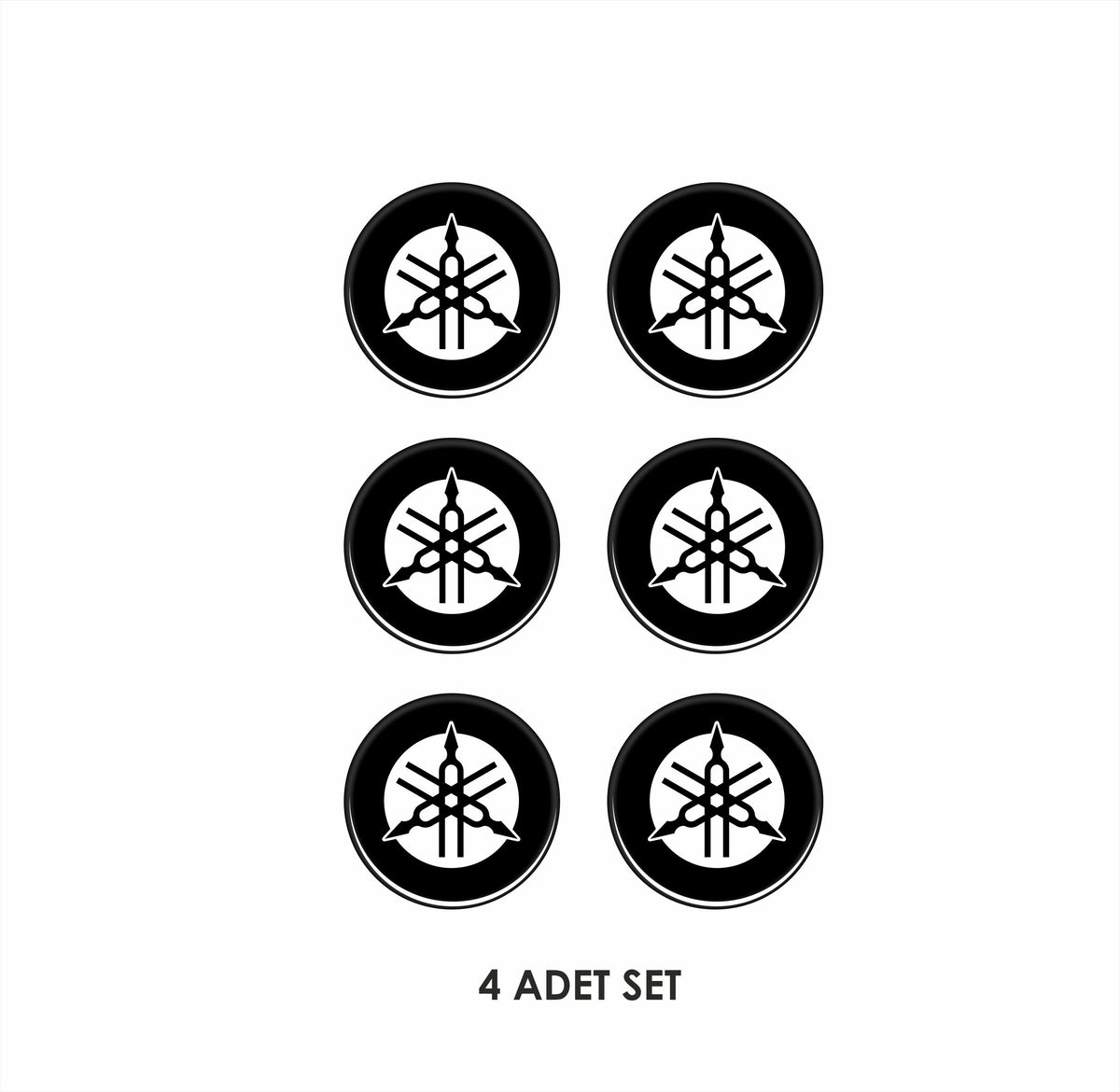 Yamaha Uyumlu Koruma Takozu 3D Sticker KRYTKZ2952