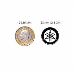 Yamaha Uyumlu Koruma Takozu 3D Sticker KRYTKZ2952